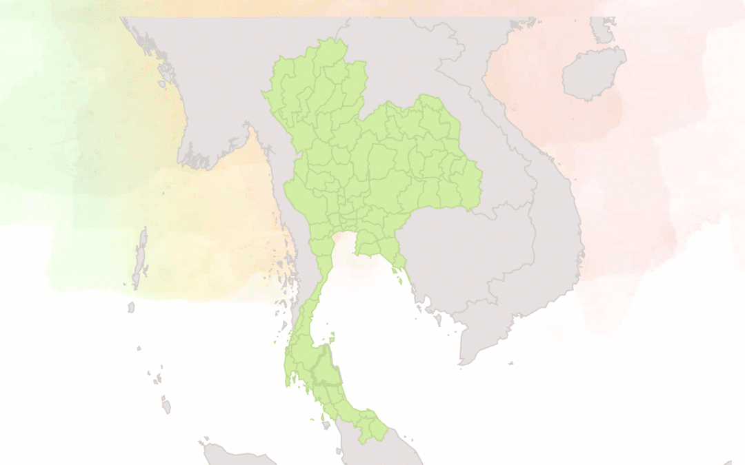 Thai Provinces & Audio (Thai Script)